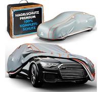 WALSER Bâche de Protection Anti-grêle pour Voiture Perma Protect Complete, Couverture de Garage Taille 5 Gris