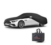 Walser bâche d'intérieur pour Voiture Indoor Stretch, Bâche Complet pour l'intérieur, étanche à la poussière L, Noir