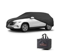 Walser bâche d'intérieur pour Voiture Indoor Stretch, Bâche Complet pour l'intérieur, étanche à la poussière SUV M, Noir
