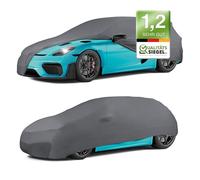 WALSER bâche d'intérieur pour Voiture Indoor Stretch Plus, Bâche Complet pour l'intérieur, étanche à la poussière L, Anthracite