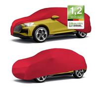 WALSER bâche d'intérieur pour Voiture Indoor Stretch Plus, Bâche Complet pour l'intérieur, étanche à la poussière SUV M, Rouge