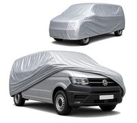 WALSER Bâche Voiture/Housse de Protection Auto Extérieure All Weather Basic - 100% Imperméable et Résistante aux Intempéries, Protection UV, Neige et Poussière, Taille 13, Argent