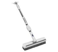 WALSER Brosse à neige 3en1 avec grattoir à glace et lèvre en caoutchouc, racloir à glace robuste, balai à neige avec manche télescopique, balai à neige extensible 60-75 cm