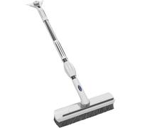 WALSER Brosse à neige avec grattoir à glace, balai à neige avec manche télescopique, balayeuse à neige extensible 75-100 cm