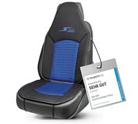 Walser CarComfort Housse de siège de Voiture S-Race, Mention Très Bien* Universel Housse de siège pour siège à Dossier Haut/siège Pilote Bleu/Noir
