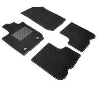 WALSER Comfort Tapis de sol en velours feutre aiguilleté compatible avec Dacia Logan II 2012-2020, Logan MCV II 2013-2017