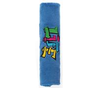 Walser Coussinets de Ceinture pour Enfants, Coussinets de Ceinture de Graffiti de Voiture à partir de 5 Ans, Protection de Ceinture pour Enfants Bleu