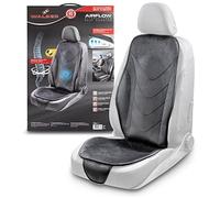 Walser Couvre-siège Auto Air Flow, Protection de siège Ergonomique, Protection Lombaire, Couvre-siège Universel pour Voiture, Couleur: Noir 13983