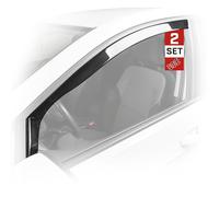 WALSER Déflecteurs de vent compatible avec Ford Fiesta VII 05/2017-auj., 3 portes