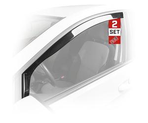 WALSER Déflecteurs de vent compatible avec VW Tiguan (5N) 09/2007-07/2018