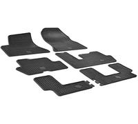 WALSER DirtGuard Tapis de sol sur mesure compatible avec Citroen C4 Picasso/Grand Picasso I 10/2006-12/2015, Picasso/Grand Picasso II 2013-auj.