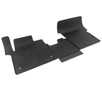 WALSER DirtGuard Tapis de Sol sur Mesure Compatible avec Citroen Spacetourer/Peugeot Traveller/Toyota Proace Verso,Fiat Ulysee, Opel Zafira Bus