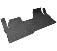 WALSER DirtGuard Tapis de sol sur mesure compatible avec Ford Tourneo Custom V710 (NXN) 2024-auj., VW Caravelle T7 2024-auj., Ford Transit Custom V710 (NRN) 2023-auj.