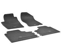 WALSER DirtGuard Tapis de sol sur mesure compatible avec Nissan Pathfinder, Nissan NP300 Navara Facelift 2007-aujourd'hui