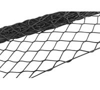 Walser Filet de Transport Big Net, Filet d'arrimage de Charge résistant à la déchirure, Filet de remorque 4mm Noir, Filet à Bagages Big Net 100x180cm