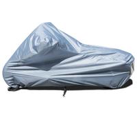 Walser Housse De Protection Moto En Polyester 125x100x230 Cm Argent 41093