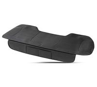 WALSER Housse de siège auto Fernando, Housse de siège auto banquette arrière, Protecteur de place voiture banquette arrière cuir synthétique, Car Seat Cover noir