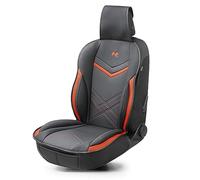 Walser Housse de siège de Voiture, Housse de siège Universelle et sous-Couche de Protection en Noir et Rouge Optique Course Automobile