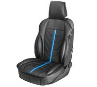 Walser Housse de siège de Voiture, Universel Housse de siège et Coussin de Protection Noir-Bleu Kimi, Housse de siège Compatible avec 95% de automóviles (Voiture/Berline/SUV/Camionnette/Fourgon)