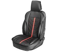 Walser Housse de siège de Voiture, Universel Housse de siège et Coussin de Protection Rouge-Noir Kimi, Housse de siège Compatible avec 95% de automóviles (Voiture/Berline/SUV/Camionnette/Fourgon)
