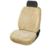 Walser Housse de siège en Peau d'agneau pour Voiture, 100% Peau d'agneau pour siège 95% de automóviles (Voiture/Berlina/SUV/Camioneta/Furgoneta), 1 Housse de siège Trish Beige