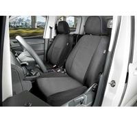 WALSER Housses de sièges pour fourgonnettes compatible avec Opel Movano, Renault Master, 1 siège conducteur (évidement accoudoir droit)