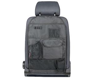 WALSER Organizer Multibag, Organisateur de siège arrière pour enfants, Protection de dossier, Protection de siège arrière de voiture 64x40cm 24006