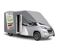 WALSER Premium Bâche pour Camping-Car 730x250x225cm (Toit 655cm), Housse de protection imperméable et Anti-UV pour Camping-Car, Couverture 100% résistante aux intempéries