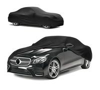 WALSER Premium Housse de Voiture d’intérieur - Protection complète, Tissu élastique et Respirant, Anti-poussière, Doublure Douce, Ajustement serré, Indoor Stretch Plus, Taille 3 Voiture Noir