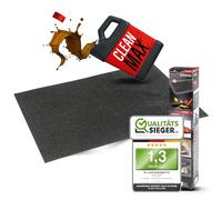 WALSER Premium Tapis de rétention d'huile 60x90 cm, Tapis d'établi, Moquette de garage auto, Moquette de garage moto, Sous-couche voiture, Revêtement d'atelier pour huile