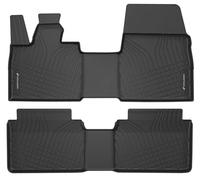 WALSER Premium Tapis de sol auto compatible avec BMW i3 (I01) 08/2013-2022, tapis caoutchouc auto 100% ajusté - made in EU, tapis de sol auto robuste