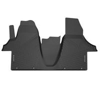 WALSER Premium Tapis de sol auto compatible avec VW Multivan T6.1 2019-2024, tapis caoutchouc auto 100% ajusté - made in EU, tapis de sol auto robuste