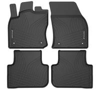 WALSER Premium Tapis de sol auto compatible avec VW Tiguan (AD1, AX1) 01/2016-2023, tapis caoutchouc auto 100% ajusté - made in EU, tapis de sol auto robuste