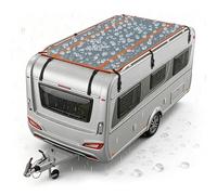 WALSER Protection grele Camping-Car/Caravane Perma Protect, Garage Anti-grele Taille Universelle, Housse Protection vehicule Loisirs - Taille M (300 x 200 cm) Gris