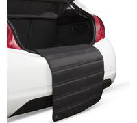 WALSER Tapis de protection de seuil de chargement, protection universelle de pare-chocs chien, protection de bord de coffre, tapis de protection de pare-chocs chien 80x64cm noir