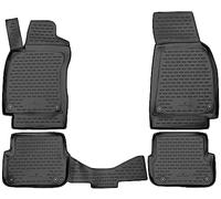 Walser Tapis de Sol sur Mesure XTR en Caoutchouc Compatible avec Audi A6 04/2004-08/2011, A6 Avant 11/2004-08/2011, A6 Allroad 03/2006-08/2011