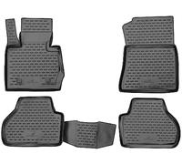 Walser Tapis de Sol sur Mesure XTR en Caoutchouc Compatible avec BMW X3 (F25) 2010-2017, Tapis Voiture en Caoutchouc, Tapis de Pied