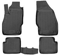 Walser Tapis de Sol sur Mesure XTR en Caoutchouc Compatible avec Opel Corsa D 2006-2014, Tapis Voiture en Caoutchouc, Tapis de Pied