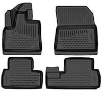 WALSER Tapis de sol sur mesure XTR en caoutchouc compatible avec Peugeot Rifter/Citroen Berlingo 2018 - auj., 5 sièges