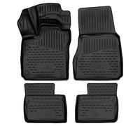 WALSER Tapis de sol sur mesure XTR en caoutchouc compatible avec Renault Twingo 3 (BCM) 09/2014- auj., Tapis de pied