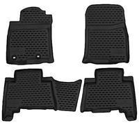 Walser Tapis de Sol sur Mesure XTR en Caoutchouc Compatible avec Toyota Land Cruiser Prado (J15) 2009 - Auj., Tapis Voiture en Caoutchouc