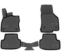 Walser Tapis de Sol sur Mesure XTR en Caoutchouc Compatible avec VW Golf 7 08/2012-10/2021, Golf 7 Variant 04/2013-01/2022, Golf 8 07/2019-auj., Golf 8 Variant 08/2020-auj.