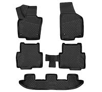 Walser Tapis de Sol sur Mesure XTR en Caoutchouc Compatible avec VW Sharan/Seat Alhambra (710, 711) 2010-2022