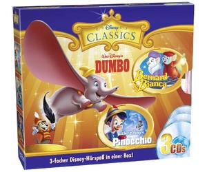 Walt Disney - Dumbo,Bernard & Bianca und Pinocchio: 3er Box-Set [Import]