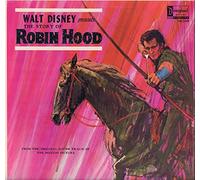 WALT DISNEY PRESENTS - the story of robin hood LP
