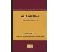 Walt Whitman Chase, Richard (Auteur)