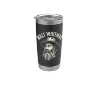 Walt Whitman Gobelet isotherme en acier inoxydable double paroi