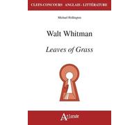 Walt Whitman, leaves of grass