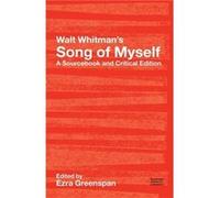 Walt Whitmans Song of Myself by Walt Whitman Paperback Book Ezra Greenspan, Walt Whitman (Auteur)