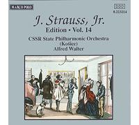 Walter Alfred – Johann Strauss Jr. : Édition Vol. 14 – Orch. Phil. Tchèque de Kosice – Import